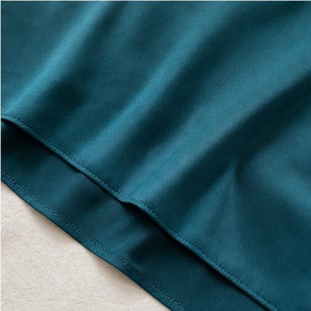 Teal Ruffle Blouse - Picture 6 of 6